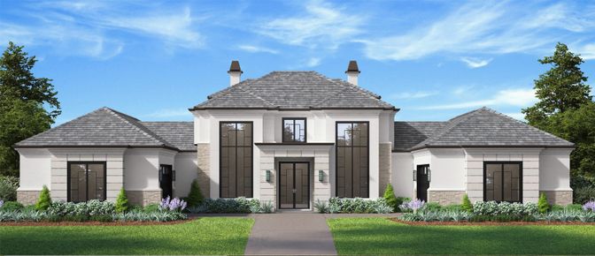 Exterior, Facade, French Provincial