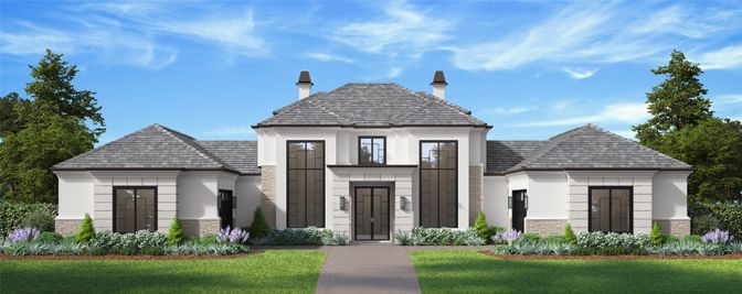 Exterior, Facade, French Provincial