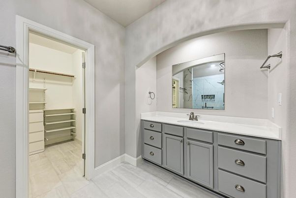 Bathroom, Dual Sink Vanities, Interior, Walk-in Closets