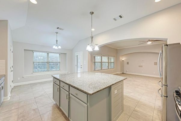 Interior, Kitchen, Pendant Lights, Recessed Lighting