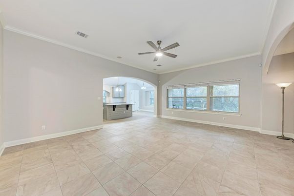 Empty room, Interior, Kitchen