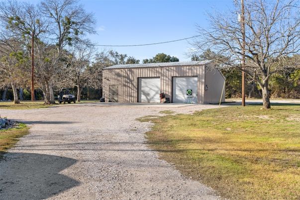 Backyard, Detached Garage, Exterior