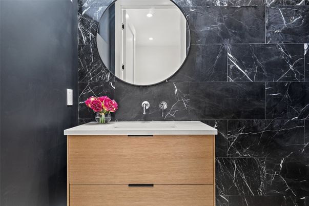 Bathroom, Interior, Marble Walls