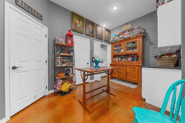 Home Office, Interior, Recessed Lighting