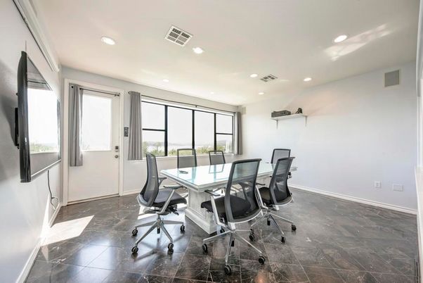 Home Office, Interior, Recessed Lighting