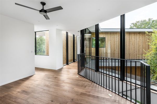 Interior, Recessed Lighting, Wood Texture Flooring