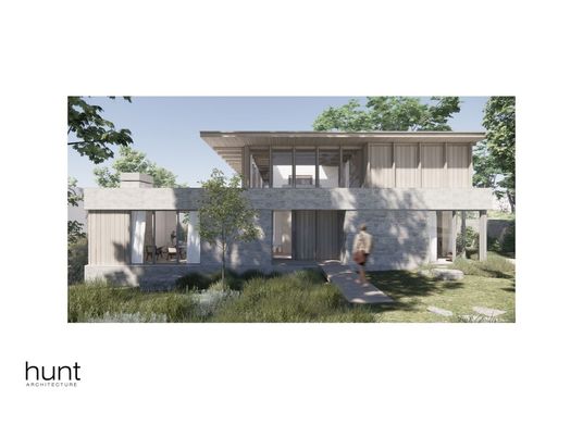 Backyard, Exterior, Facade, Modern