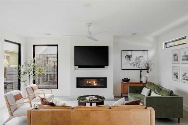 Fireplace, Interior, Living room