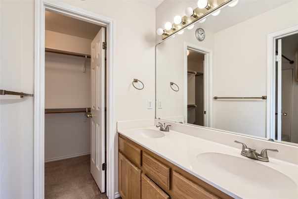 Bathroom, Dual Sink Vanities, Interior, Walk-in Closets