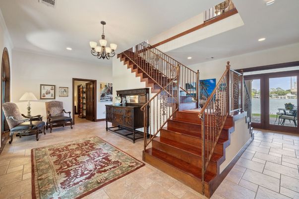 Chandelier, Interior, Recessed Lighting