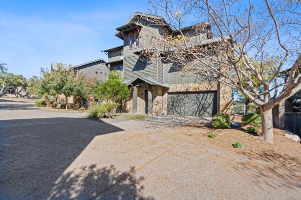 Attached, Exterior, Facade, Mediterranean