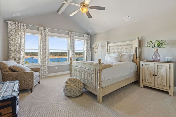 Bedroom, Interior, Recessed Lighting, Water