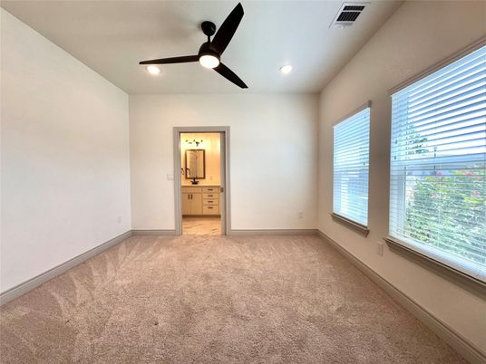 Bathroom, Empty room, Interior, Recessed Lighting