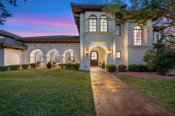 Backyard, Exterior, Facade, Mediterranean
