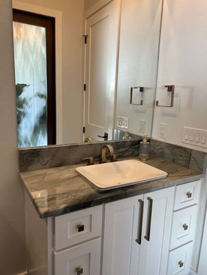Bathroom, Interior, Marble Walls