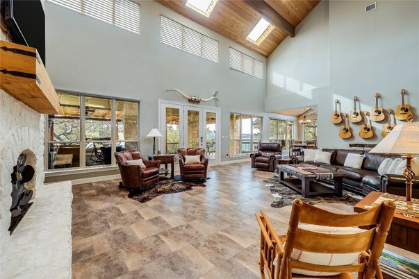 Fireplace, Interior, Living room, Wooden Beams, Wooden Ceilings