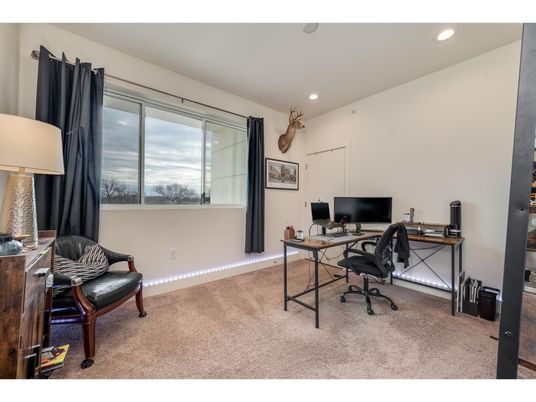 Home Office, Interior, Recessed Lighting