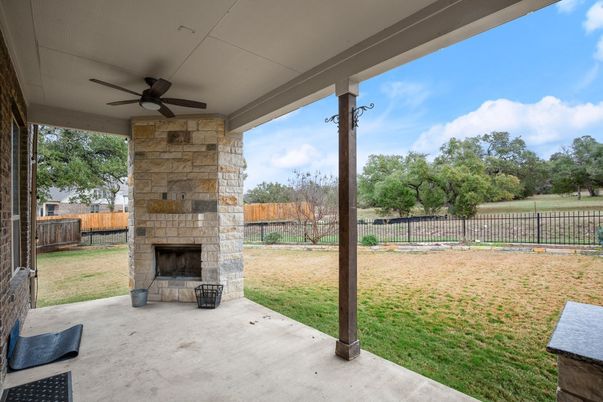Backyard, Exterior, Fireplace