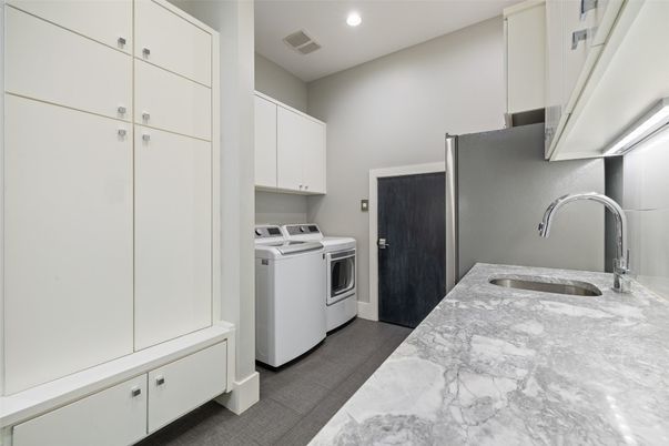 Interior, Recessed Lighting, Washer