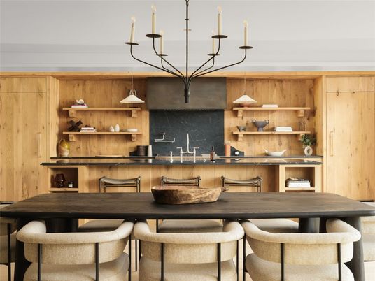 Chandelier, Dining room, Interior, Pendant Lights, Wooden Walls