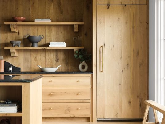 Interior, Kitchen, Wooden Walls