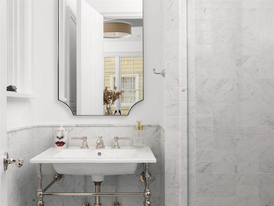 Bathroom, Interior, Marble Walls