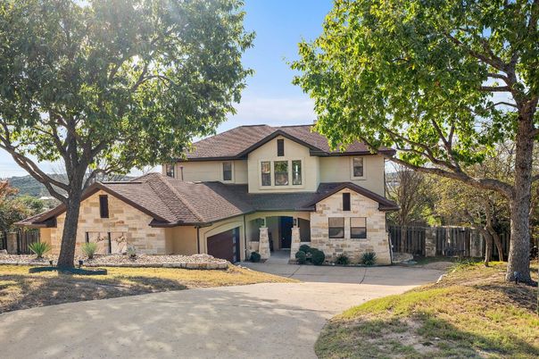 Attached, Backyard, Exterior, Facade, Mediterranean