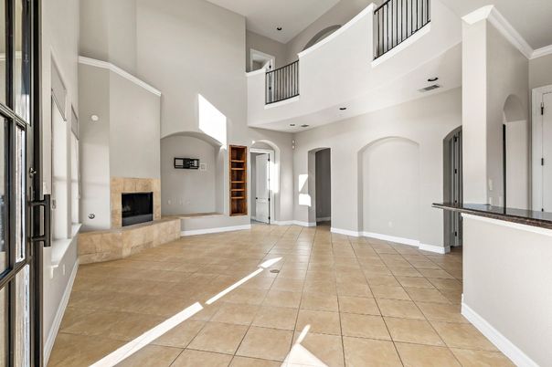 Fireplace, Interior, Recessed Lighting