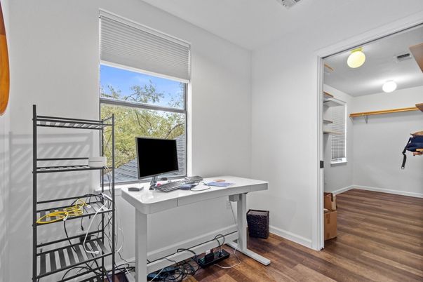 Home Office, Interior, Wood Texture Flooring
