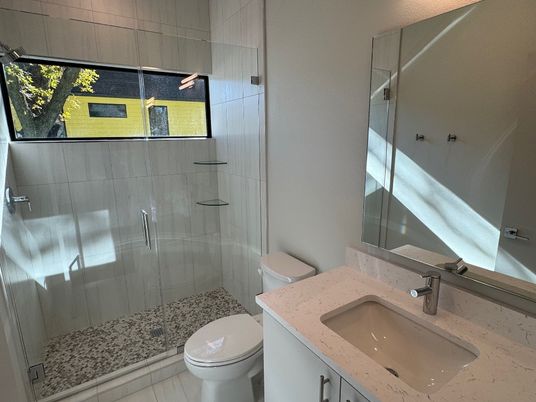 Bathroom, Glass Shower, Interior