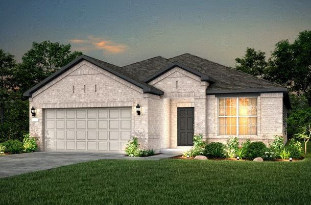 Attached, Exterior, Facade, Brick Traditional