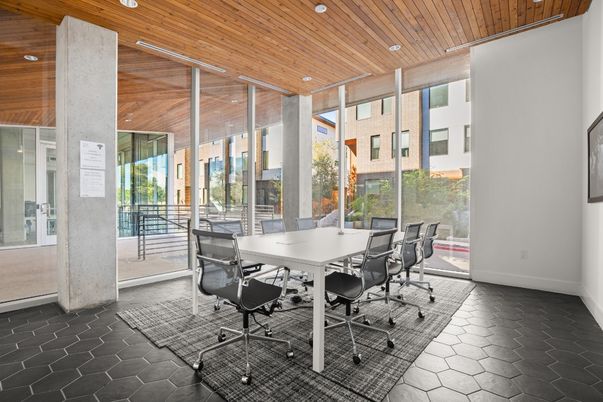 Home Office, Interior, Recessed Lighting, Wooden Ceilings