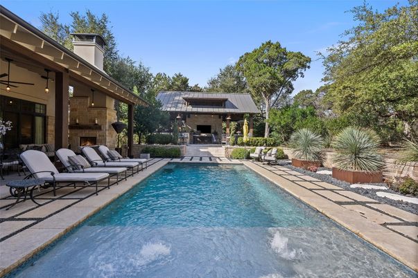 Exterior, Pool, Solar Panels