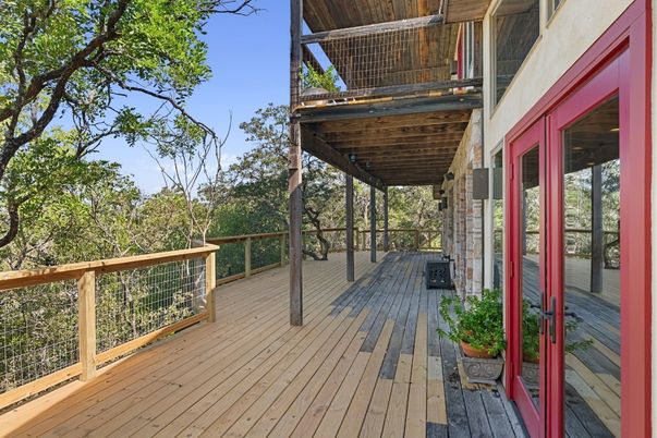 Exterior, Wood Texture Flooring