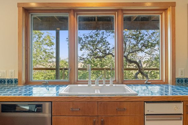 Interior, Kitchen, Tile Countertops