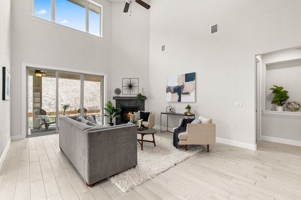 Fireplace, Interior, Living room, Wood Texture Flooring