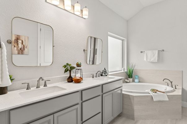 Bathroom, Dual Sink Vanities, Interior