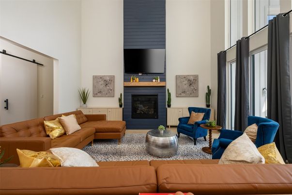 Fireplace, Interior, Living room