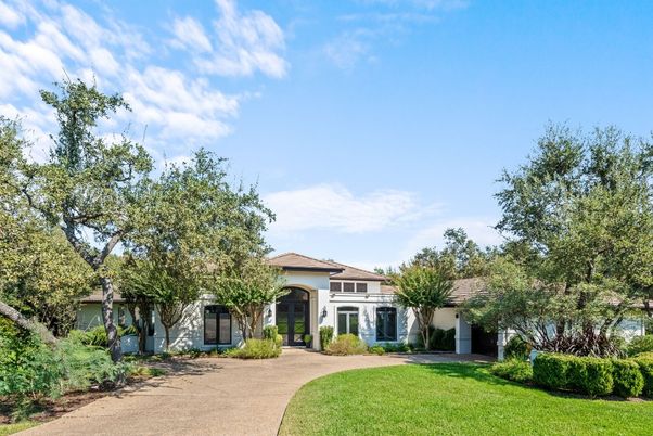 Backyard, Exterior, Facade, Mediterranean