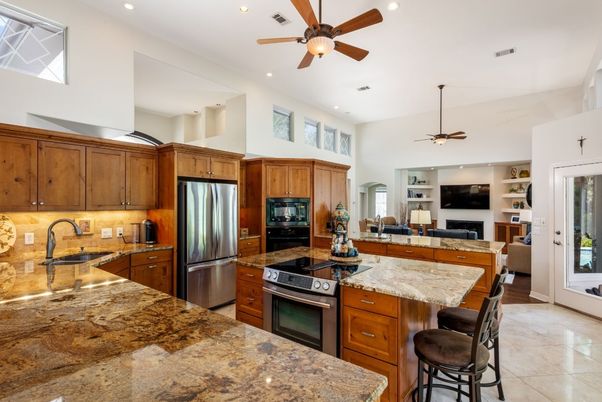 Interior, Kitchen, Recessed Lighting, Stainless Steel Appliances