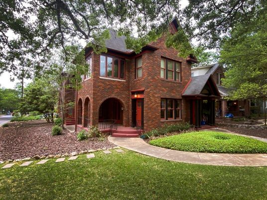 Backyard, Exterior, Facade, Brick Facade, Tudor Revival