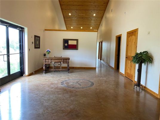 Home Office, Interior, Recessed Lighting, Wooden Ceilings