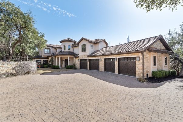Attached, Backyard, Exterior, Facade, Mediterranean