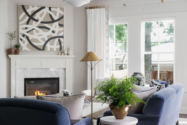 Fireplace, Interior, Living room