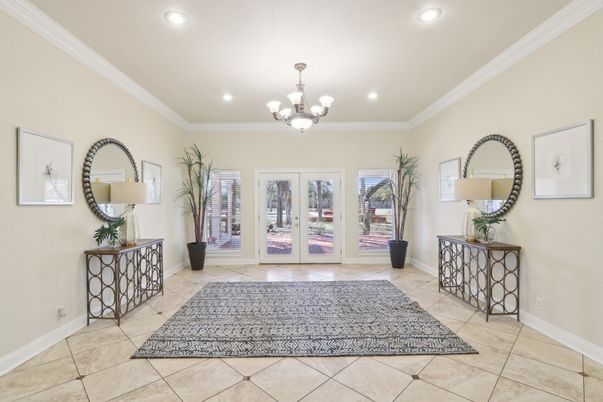 Chandelier, Interior, Recessed Lighting