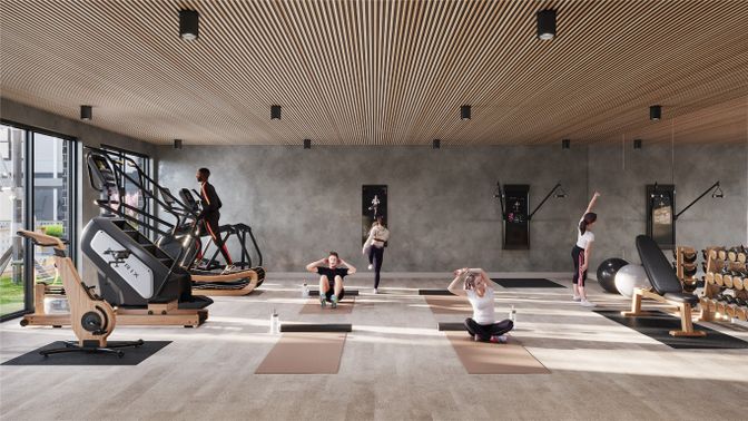 Fitness Equipment, Interior