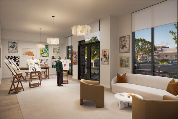 Dining room, Interior, Living room, Pendant Lights, Wood Texture Flooring