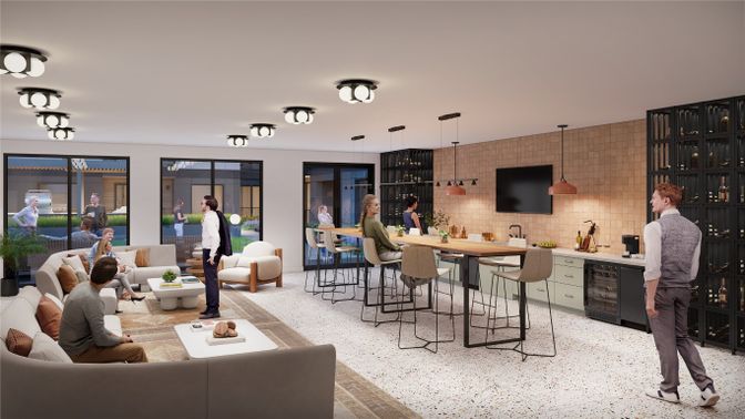 Dining room, Interior, Pendant Lights