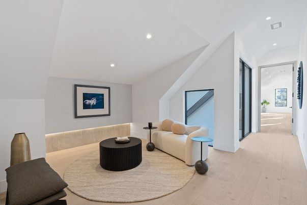 Interior, Recessed Lighting, Wood Texture Flooring