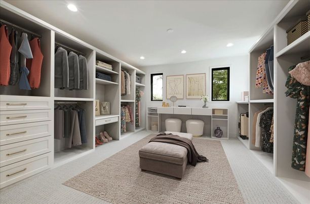 Interior, Recessed Lighting, Walk-in Closets